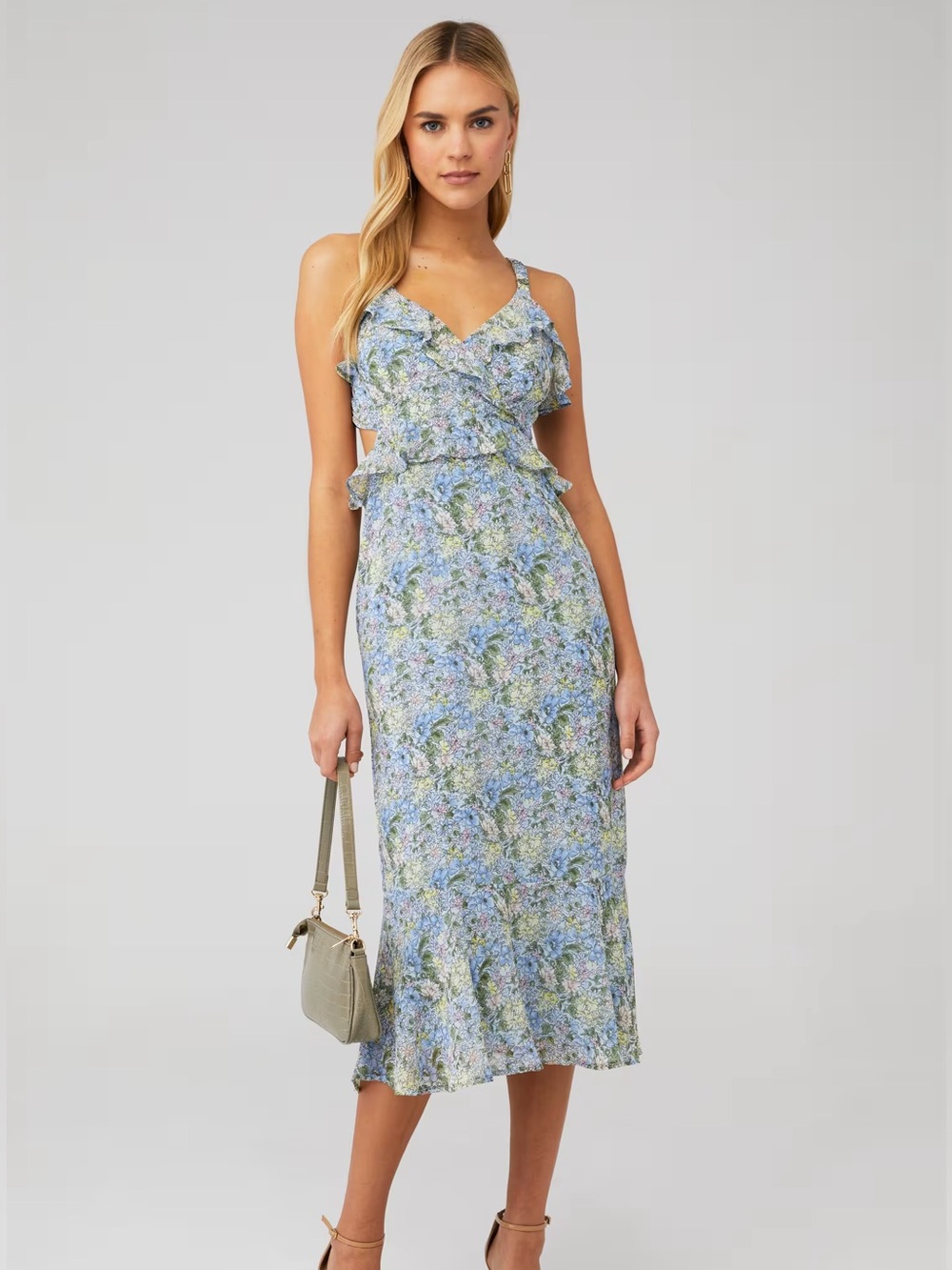 $148 msrp ASTR wildflower dress size small